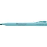 Faber-Castell 10'lu Fosforlu Kalem 38 Pastel Mavi İnce Gövdeli Rahat Tutuş Özelliği