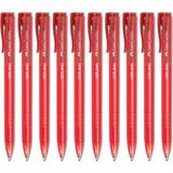 Faber-Castell 10'lu Kırmızı Auto Tükenmez Kalem Faber 1425 Ölçülerle Kullanıma Uygun