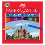 Faber Castell 1116324 24 Renk Kuru Boya Kalemi