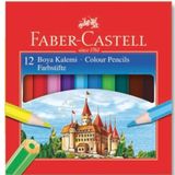 Faber Castell 1116412 12 Renk Kuru Boya Kalemi