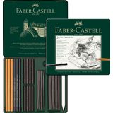 Faber Castell 112978 Pitt Kömür Seti Kalem