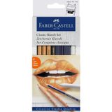 Faber-Castell 114004 Klasik Eskiz Kalem Seti