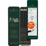 Faber Castell 115207 Pitt Graphite Matt 6'lı Eskiz Karakalem Seti