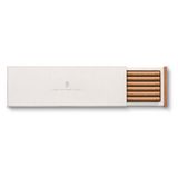 Faber-Castell 118621 Guilloche Kahve 6'lı Kurşun Kalem Kahve