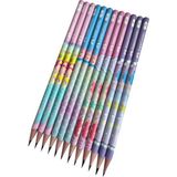 Faber-Castell 12 Adet Deniz Kızı Temalı Çok Renkli 2B Kurşun Kalem Seti