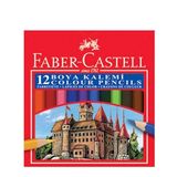 Faber Castell 12 Karton Yarım Boy Kutu Boya Kalemi