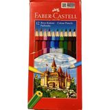 Faber-Castell 12 Renk Boya Kalemi Colour Pencils Farbstifte Kuru Boya Seti