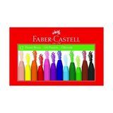Faber-Castell 12 Renk Karton Kutu Pastel Boya Seti Çocuklar İçin Yaratıcılığı Destekler