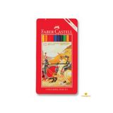 Faber Castell 12 Renk Klasik Metal Kutu Kuru Boya Kalemi 115844