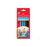 Faber Castell 12 Renk Kuru Boya Kalemi Seti