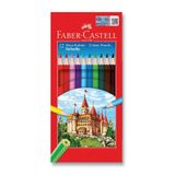 Faber-Castell 12 Renk Kuruboya Redline Karton Kutu