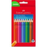 Faber Castell 12 Renk L Jumbo Üçgen Boya Kalemi