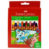 Faber-Castell 12 Renk Pastel Boya Ve Tutucu