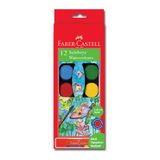 Faber-Castell 12 Renk Sulu Boya ve Stick Yapıştırıcı Seti Çocuklar İçin Eğlenceli Sanat Deneyimi