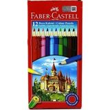 Faber Castell 12 Renk Tüp Kuru Boya