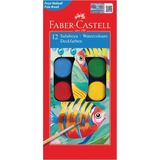 Faber-Castell 12 Renkli Sulu Boya Seti Okul ve Resim Çalışmaları İçin Uygun
