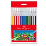 Faber Castell 12 Renkli Yıkanabilir Keçeli Kalem