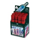 Faber-Castell 120'li Kırmızı Kalem Ucu 0.7mm 1 Paket 12 Adet Ölçüler 60 mm