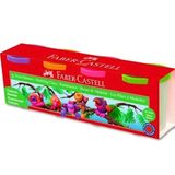 Faber-Castell 121043 4 Renk Floresan Oyun Hamuru