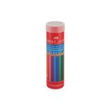 Faber Castell 12'Li Jumbo Kuru Boya Kalemi Teneke Kutu /