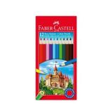Faber-Castell 12'li Kuru Boya Seti, Renkli Kalemler