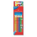 Faber Castell 12'li Pastel Renkler Üçgen Kalem