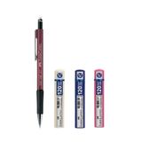 Faber Castell 1347 0.7 mm Bordo Versatil Kalem + 120'li 0.7 mm 3 Adet Kalem Ucu