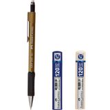 Faber Castell 134781 Grip 1347 0.7 Altın Versatil Kalem ve 120'li 2 Adet 0.7 Uç