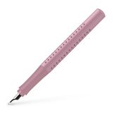 Faber-Castell 140824 - Modern Dolma Kalem Grip 2010 Ergonomik Tasarım ve Yüksek Kaliteli Konstrüksiyon, Dolma Kalem Geniş Uç M, Doldurulabilir Mürekkep Kartuşu Dahil - Pembe Gölgeler, 1 Adet
