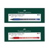 Faber Castell 1425 10 Mavi 10 Kırmızı İğne Uç Tükenmez Kalem
