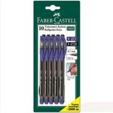 Faber Castell 1425 5 Siyah 5 Mavi Tükenmez Kalem