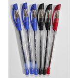 Faber Castell 1425 6 Renk Tükenmez Kalem - 2 Siyah + 3 Mavi+1 Kırmızı 6'li
