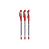 Faber Castell 1425 Kırmızı İğne Uç Tükenmez Kalem, 3'lü Set