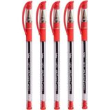 Faber-Castell 1425 Kırmızı Iğne Uçlu Tükenmez Kalem 5'li - Standart - Karışık-Çok Renkli