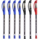 Faber-Castell 1425 Mavi-Siyah-Kırmızı Tükenmez Kalem 7'li Set Türkiye Menşeli Kolay Yazım
