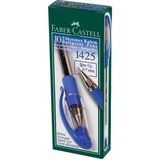 Faber-Castell 1425 Mavi Tükenmez Kalem 10'lu Paket 0.7 mm Yumuşak Yazım İçin Ergonomik Tasarım
