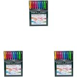 Faber-Castell 1425 Tükenmez Kalem, 10 Adet, 0.7 mm 3lü paket
