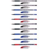 Faber Castell 1425 Tükenmez Kalem 10'lu-4siyah-4mavi-2kırmızı