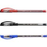 Faber-Castell 1425 Tükenmez Kalem 3 Renk - 1 Siyah + 1 Mavi + 1 Kırmızı