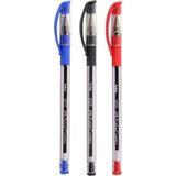 Faber Castell 1425 Tükenmez Kalem 3'lü Set, Mavi-Siyah-Kırmızı - Çok Renkli - Genel - Genel