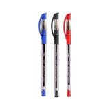 Faber-Castell 1425 Tükenmez Kalem 3'lü Set Mavi-Siyah-Kırmızı Renk Seçenekleri ile Ölçüler - Turuncu
