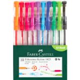 Faber-Castell 1425 Tükenmez Kalem Ailesi 10'lu Karışık 5215142557