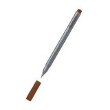 Faber-Castell 15 16 87 Kahverengi 0.4 mm Grip Finepen Çizim Kalemi