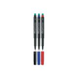 Faber Castell 1523 Asetat Kalemi S 3'lü Set Siyah-kırmızı-mavi TYBZPAZVZI6MXQ5L87