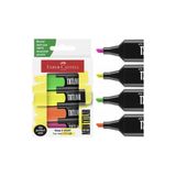 Faber Castell 154204 Mini Neon 4'lü Fosforlu Kalem Set