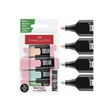 Faber Castell 154214 Mini Pastel 4'lü Fosforlu Kalem Set