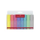 Faber Castell 1546 8 Renk Şeffaf Gövde Fosforlu Kalem