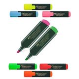 Faber Castell 1548 2'li Pembe Yeşil Texliner Fosforlu Kalem