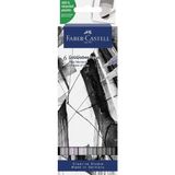 Faber-Castell 164522 - Goldfaber Dual Marker, Gri Tonlarında, Fırça Uçlu Ince Uçlu Keçeli Kalem, 6'lı Kutu - Çok Renkli - Standart
