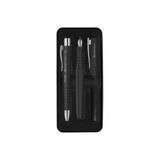 Faber-Castell 2011 Hediye Seti Siyah Metal Kutu Dolma Kalem Ve Tükenmez Kalem